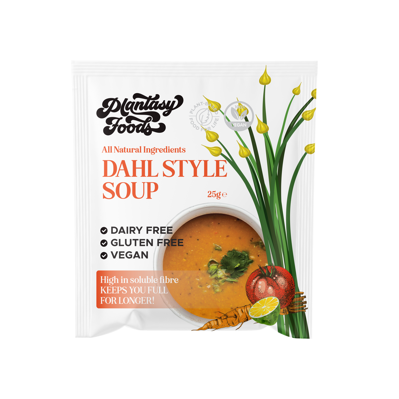 Plantasy Foods The Good Soup Dahl 7 x 25g