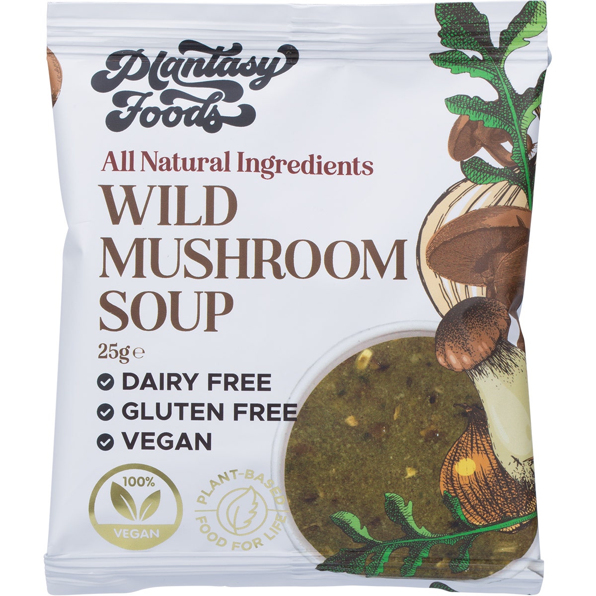 Plantasy Foods The Good Soup Wild Mushroom 7x25g