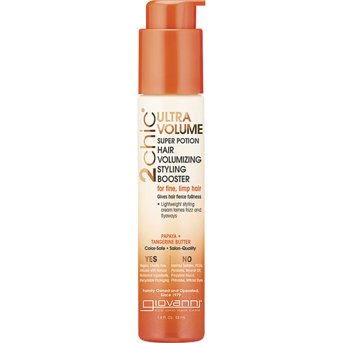 Giovanni Super Potion Volumizer 2chic Ultra Volume Fine, Limp 53ml
