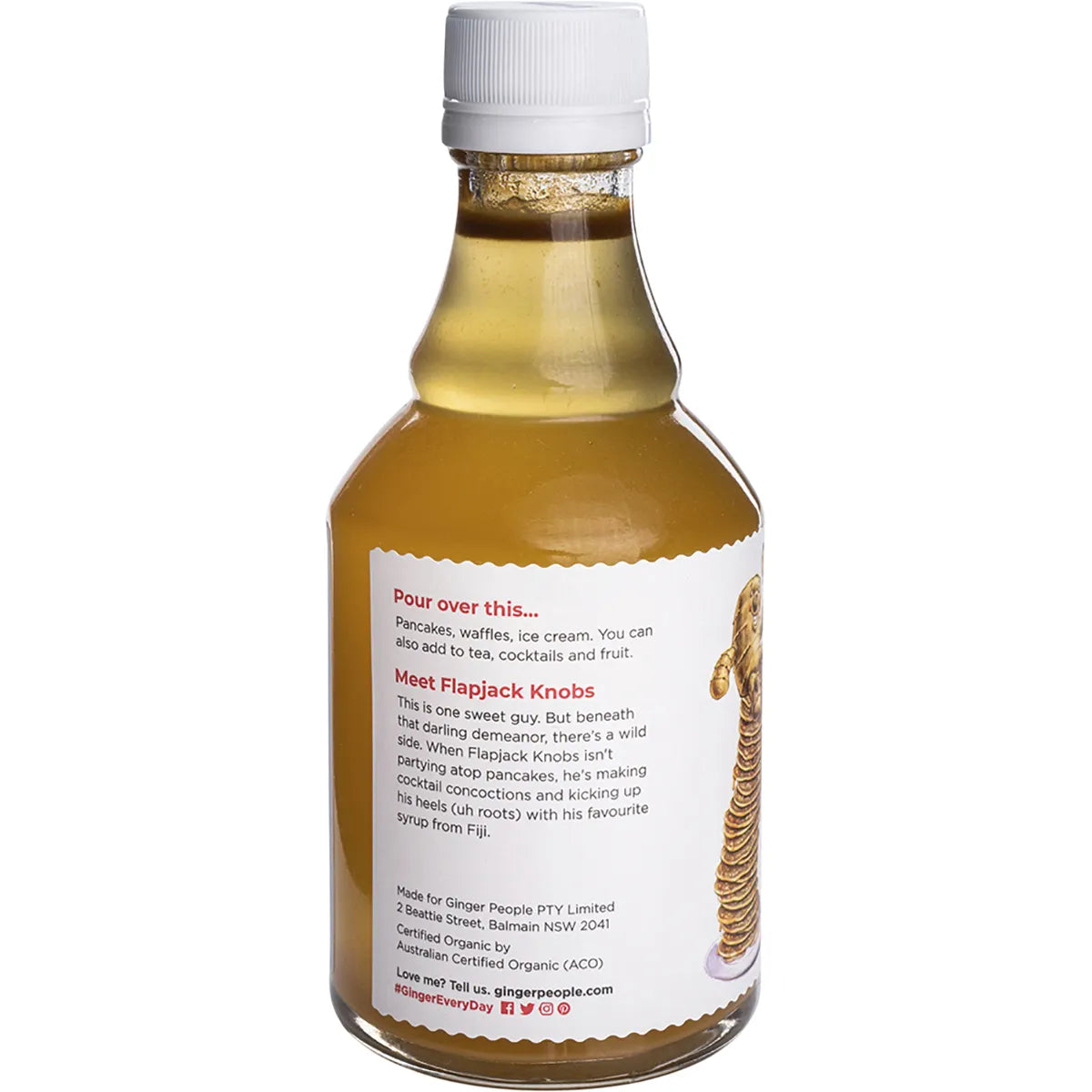 (CLEARANCE) The Ginger People Fiji Ginger Syrup Organic 237ml