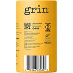 Grin Charcoal Infused Floss Picks Ultra Clean 40pcs — left side of pack