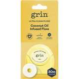 Grin Ultra Clean Floss Coconut Oil Infused 30m + Refill 8x2pk lifestyle image