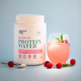The Healthy Chef Protein Water Glow Up Raspberry Burst 600g