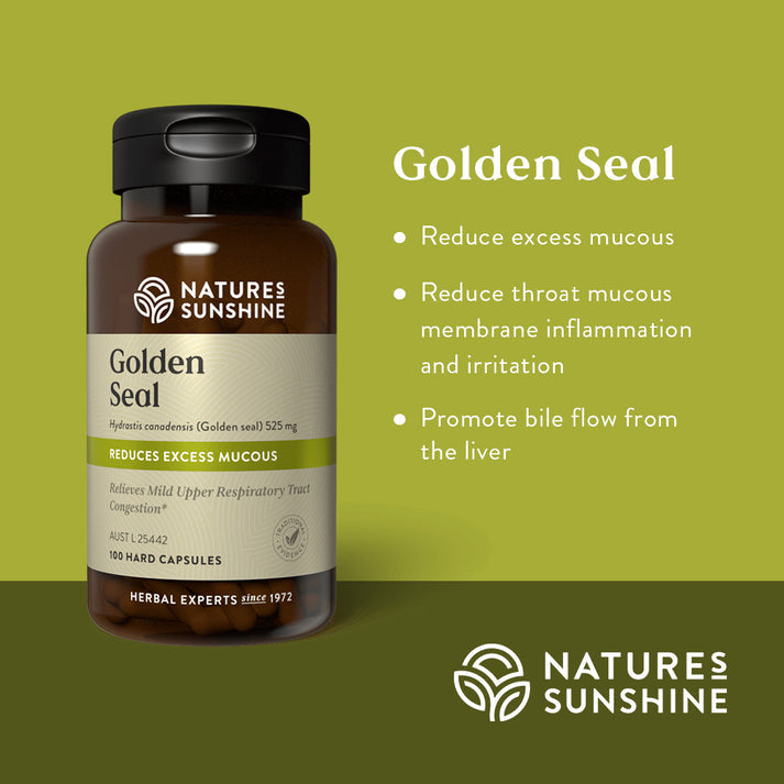 Nature's Sunshine Golden Seal 525mg 100c