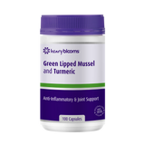 Henry Blooms Green Lipped Mussel and Turmeric 100 Hard capsules