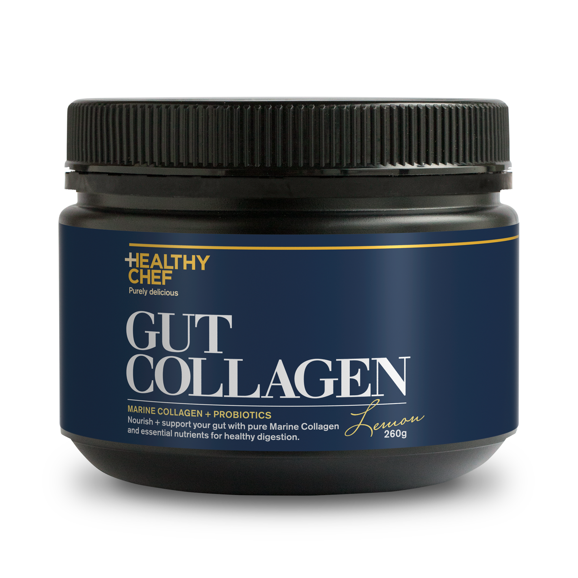 The Healthy Chef Gut Collagen (Lemon) 260g
