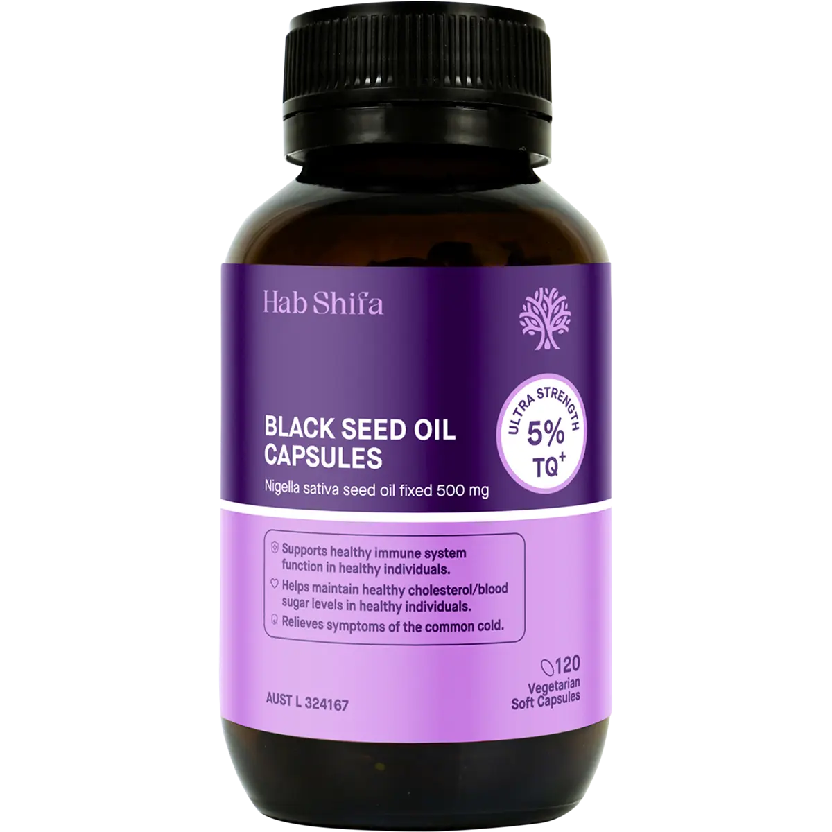 Hab Shifa Black Seed Oil Capsules — official UHP product image 2
