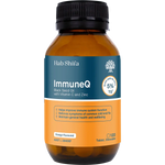 Hab Shifa ImmuneQ Organic Black Seed Tablets 120 Tabs — front pack image (UHP)