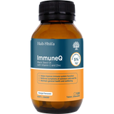 Hab Shifa ImmuneQ Organic Black Seed Tablets 120 Tabs — front pack image (UHP)