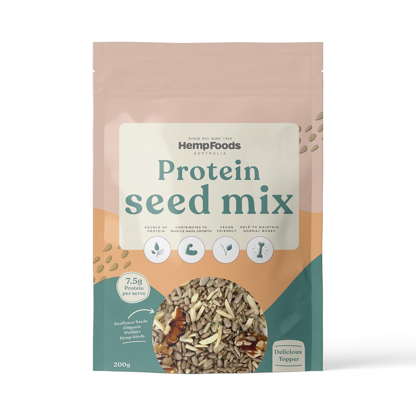 (CLEARANCE!) Hemp Foods Australia Protein Seed Mix 200g X 2