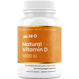 Hi-D Natural Vitamin D 1000 IU - 60 Capsules — front pack image (UHP)