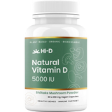 Hi-D Natural Vitamin D 5000 IU 60 Caps — front pack image (UHP)