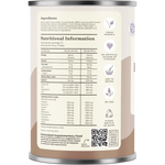 Hemp Foods Australia Organic Hemp Protein Shake Chocolate 420g — side pack image (UHP)