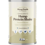 Hemp Foods Australia Organic Hemp Protein Shake Natural 420g — front pack image (UHP)