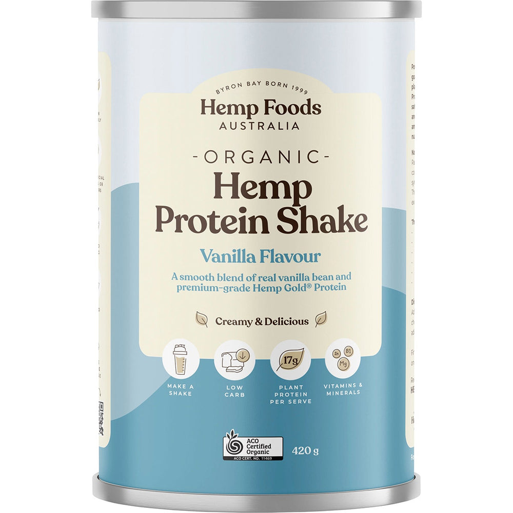 Hemp Foods Australia Organic Hemp Protein Powder 420g