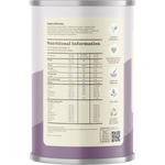 Hemp Foods Australia Organic Hemp Protein Shake Mixed Berry 420g — side pack image (UHP)