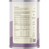 Hemp Foods Australia Organic Hemp Protein Shake Mixed Berry 420g — side pack image (UHP)