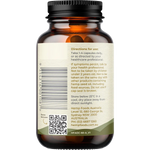 Hemp Foods Australia Plant-Based Omega Hemp Gold Seed Oil Capsules 1000mg 60c — side pack image (UHP)