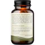 Hemp Foods Australia Plant-Based Omega Hemp Gold Seed Oil Capsules 1000mg 60c — side pack image (UHP)
