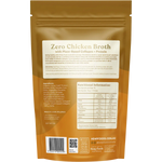 Hemp Foods Australia Zero Chicken Broth Immunity Support — back pack image (UHP)