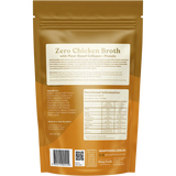 Hemp Foods Australia Zero Chicken Broth Immunity Support — back pack image (UHP)