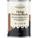 Hemp Foods Australia Organic Hemp Protein Shake Chocolate Espresso 420g