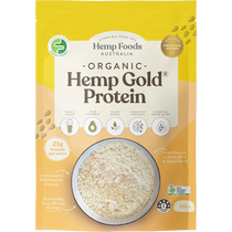 Hemp Foods Australia Organic Hemp Gold Protein — front pack image (UHP)