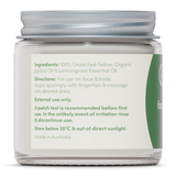 Handmaid Whipped Tallow Face and Body Balm Lemongrass 80G