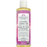Heritage Store Lavender Castor Oil 237ml — front pack image (UHP)