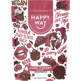 Happy Way Vegan Protein Powder Choc Cherry 500g — front pack image (UHP)