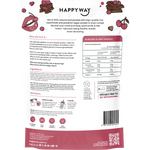 Happy Way Vegan Protein Powder Choc Cherry 500g — back pack image (UHP)