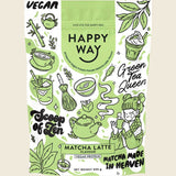 Happy Way Vegan Protein Powder Matcha Latte 500g
