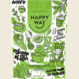 Happy Way Whey Protein Powder Matcha Latte 500g