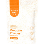 Happy Way Creatine Powder Monohydrate Tropical 300g — front pack image (UHP)