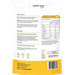 Happy Way Creatine Powder Monohydrate Tropical 300g — back pack image (UHP)