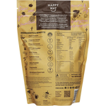 Happy Way Ashy Bines VEGAN Protein Powder Choc Caramel 500g — back pack image (UHP)