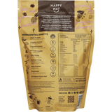 Happy Way Ashy Bines VEGAN Protein Powder Choc Caramel 500g — back pack image (UHP)