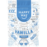 Happy Way Whey Protein Powder Vanilla — front pack image (UHP)