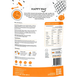 Happy Way Whey Protein Powder Chocolate — back pack image (UHP)