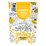 Happy Way Whey Protein Powder Banana — front pack image (UHP)