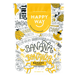 Happy Way Whey Protein Powder Banana — front pack image (UHP)