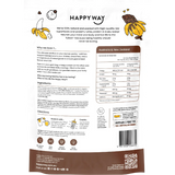 Happy Way Whey Powder Choc Banana 500g — back pack image (UHP)