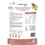 Happy Way Vegan Protein Powder Choc Banana 500g — back pack image (UHP)