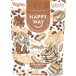 Happy Way Vegan Protein Powder Tiramisu 500g — front pack image (UHP)