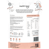 Happy Way Vegan Protein Powder Vanilla — back pack image (UHP)
