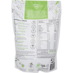 Happy Way Vegan Protein Powder Chocolate — back pack image (UHP)