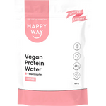 Happy Way Vegan Protein Water Lychee 420g — front pack image (UHP)