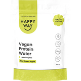 Happy Way Vegan Protein Water Sour Green Apple 420g — front pack image (UHP)