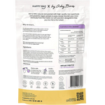 Happy Way Ashy Bines Vegan Protein Water Passionfruit 420g — back pack image (UHP)