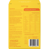 Happy Way Daily Hydration Sachets Tropical 30x10g — back of pack and product information